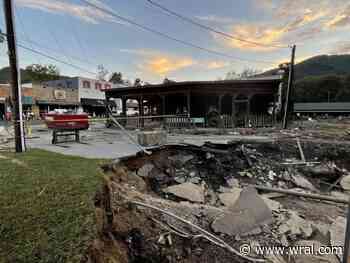 Hot Springs residents struggling to clear storm damage with one of the few roads remaining open