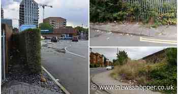 The Woolwich road 'coated' in fast-food rubbish where 'foxes eat McFlurrys'