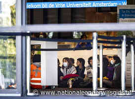 Sit-in in VU Amsterdam door pro-Palestijnse demonstranten