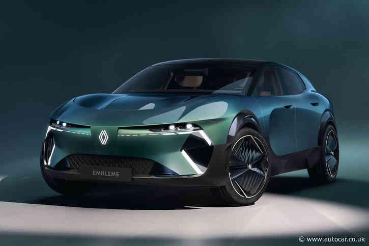 Renault Embleme revealed as hydrogen coupé-SUV for 2030