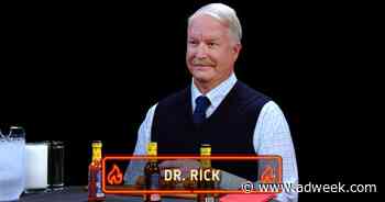 Dr. Rick Brings the Burn as First Brand Mascot on The Hot Ones