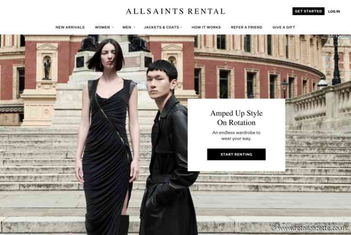 AllSaints unveils new unlimited rental service for UK shoppers