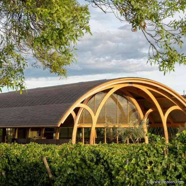 Foster + Partners expands Spanish winery with "discreet" barrel-vaulted structure