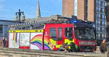 York bridge closed following police incident