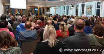 Standing room only at York school strike meeting