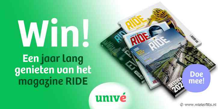 Speel de Univé wielergame en maak kans op een jaarabonnement op RIDE Magazine