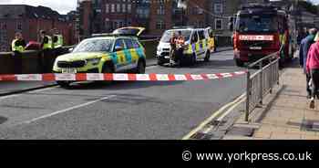 York city centre bridge closed as police deal with incident