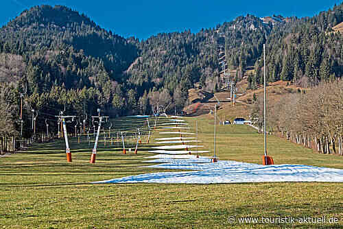 Skiurlaub: Ist Schneemangel ein Rücktrittsgrund?