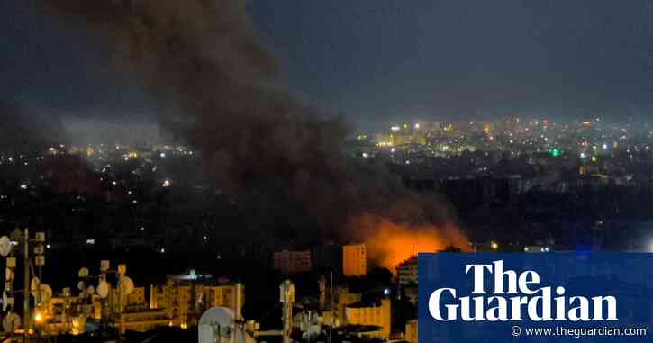 Israel launches intense attacks on Hezbollah stronghold in Beirut’s south