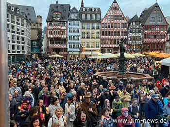 Zehntausende singen für den Frieden