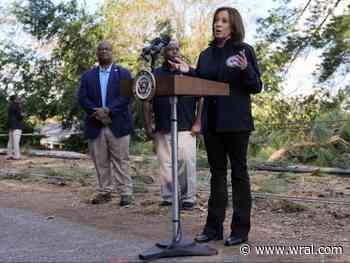 VP Kamala Harris to visit NC to survey Helene impact