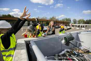 Eerste recyclagepark met weeg in Antwerpen geopend