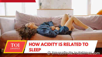 Can lack of sleep cause acidity?