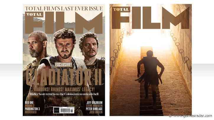 The final issue of Total Film magazine features Gladiator II on the cover