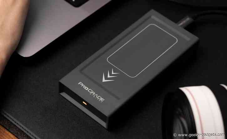 ProGrade Digital Unveils Blazing Fast USB 4.0 SSD for Creative Pros