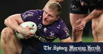 Busted nose and bloodied boots: The electrician with a giant job for Melbourne Storm