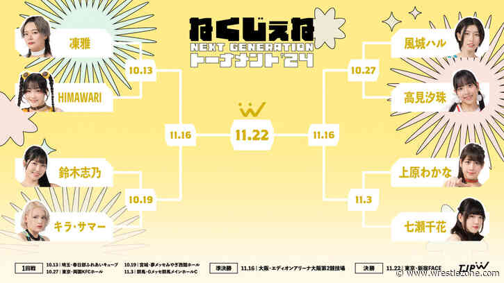 TJPW Reveals Next Generation Tournament ’24 Bracketology