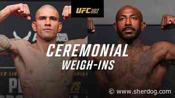 Video: UFC 307 Ceremonial Weigh-ins