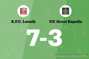 KFC Lennik wint spektakelwedstrijd van VV Groot Kapelle