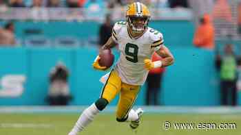 Packers WRs Watson, Doubs doubtful vs. Rams