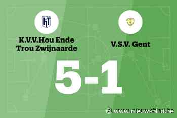 HT Zwijnaarde wint spektakelwedstrijd van VSV Gent