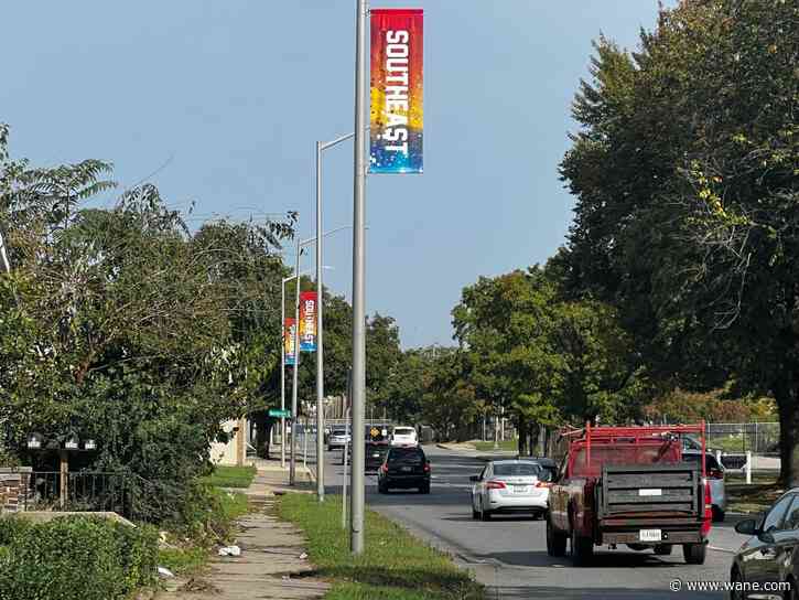 New banners on Fort Wayne's southeast side, represent community pride