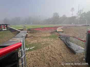 Pisgah Memorial Stadium devastated again by floodwaters, this time from Helene