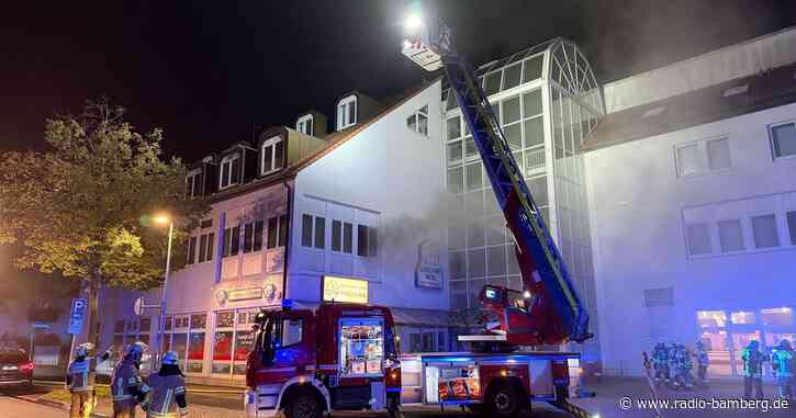 Elf Verletzte bei Hotelbrand in Bamberg