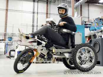 Rocks, tree roots and stairs are no match for BCIT-built BEAST power wheelchair