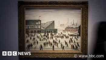 Lowry painting on display in football exhibition