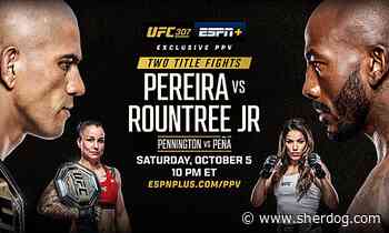 UFC 307 ‘Pereira vs. Rountree’ Play-by-Play, Results & Round Scoring