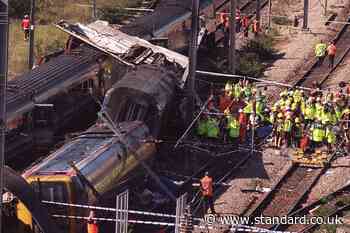 Events to mark 25th anniversary of Ladbroke Grove rail disaster