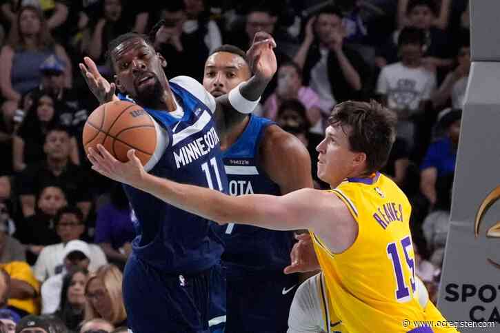 Lakers, without LeBron James and Anthony Davis, drop preseason opener