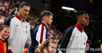 Liverpool line-ups vs Crystal Palace as Ryan Gravenberch and Darwin Nunez decisions made