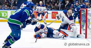 Oilers finish off their pre-season with a 4-1 loss to the Canucks