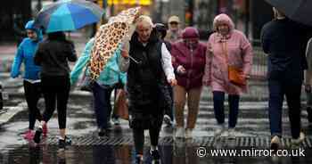 Exact date Brits to be pelted with heavy rain and winds in tail end of Hurricane Kirk