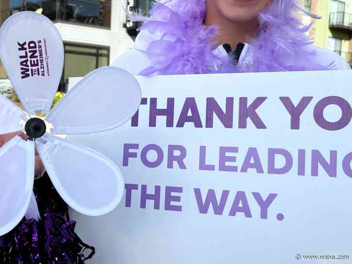 Walk to End Alzheimer's aims to raise money, awareness