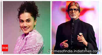 Sujoy: Taapsee nearly fainted because of Big B