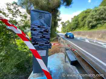 Ce radar entre Vence et Cagnes-sur-Mer avait été retiré depuis un acte de vandalisme, un nouveau modèle sera finalement installé très bientôt