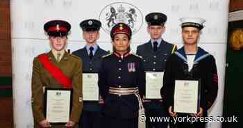 King’s representative in York to present awards to cadet and reserve forces