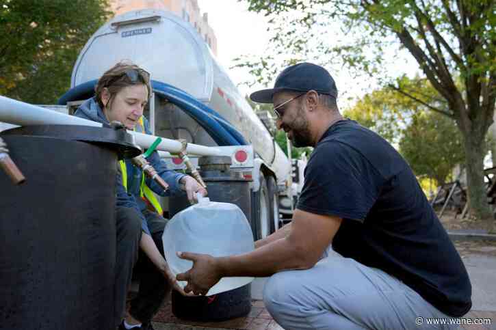 A week after Helene hit, thousands still without water struggle to find enough