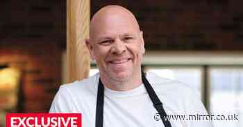 Celeb chef Tom Kerridge flogs fat-filled M&S pub grub after penning weight loss book