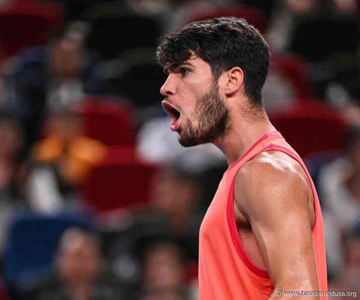 Alcaraz gave honest analysis after beating Shang: I'm trying to enjoy the court"