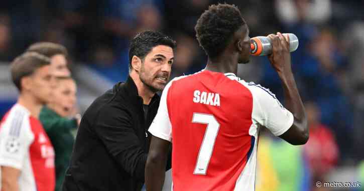 Mikel Arteta sends warning to Bukayo Saka after Premier League title talk