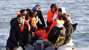 French navy escorts dozens of migrants across the Channel before asking UK Border Force to pick them up - while cheering asylum seekers thank Keir Starmer as they land on our shores