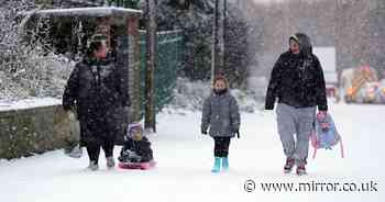 UK snow: Five areas of Britain set to be slammed by polar blast - see full list