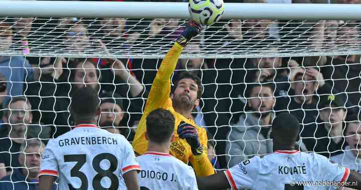 LIVE Premier League | Liverpool in slotfase tegen Crystal Palace met debutant onder de lat na blessure Alisson