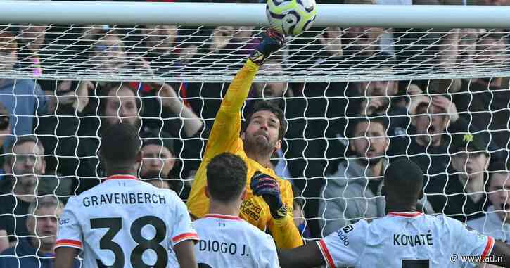 Liverpool in slotfase tegen Crystal Palace met debutant onder de lat na blessure Alisson