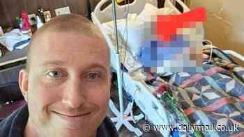 Heartless activist who took selfie with woman's dying father in hospice shows no emotion as he learns his fate over sick harassment campaign