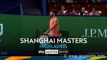 Alcaraz cruises into third round of Shanghai Masters